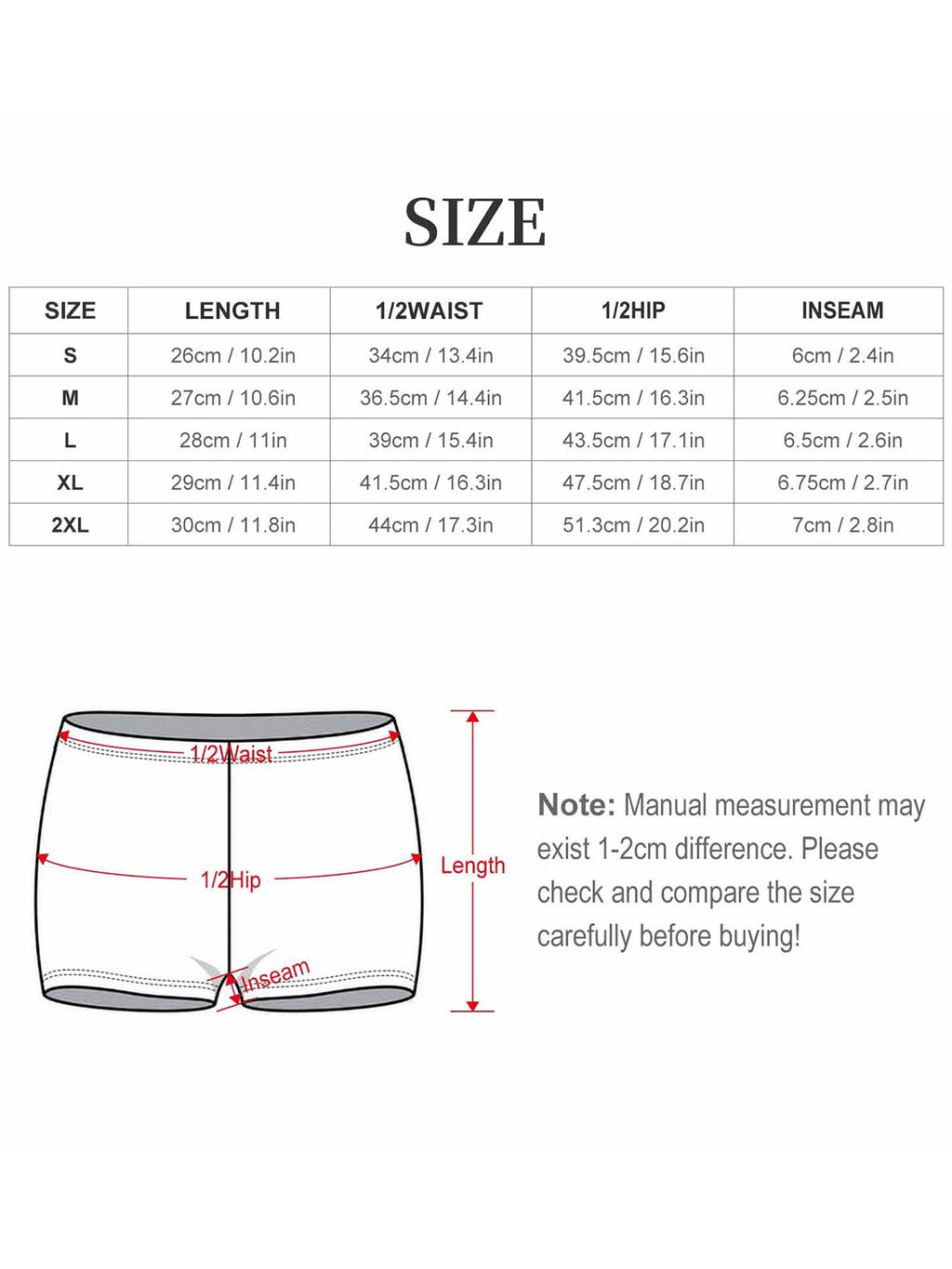 Golden Unicorn Boxer Brief Boyshorts for Women (Made in USA)