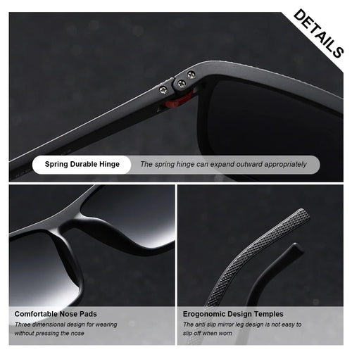 BARCUR Original Trendy White Pink Polarized Sunglasses Lightweight Comfort Square PC Eyewear for Women Sports UVA & UVB Protection Trendy Sun Glasses for Summer